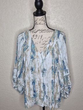 Zac & Rachel Multicolored Top Size XL